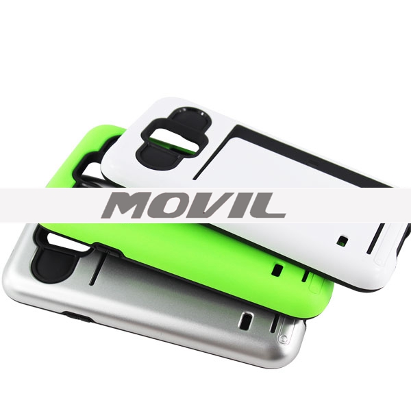 NP-2666 Funda TPU   PC 2 en 1 para Samsung para Galaxy S5-4